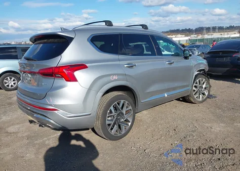 2023 Hyundai Santa Fe Calligraphy z USA, uszkodzony, nr VIN 5NMS5DAL0PH575364
